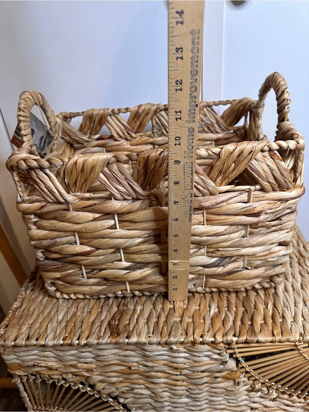 Wicker Basket with handles